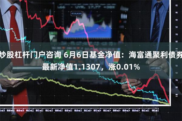 炒股杠杆门户咨询 6月6日基金净值：海富通聚利债券最新净值1.1307，涨0.01%