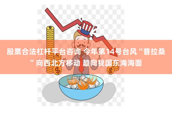 股票合法杠杆平台咨询 今年第14号台风“普拉桑”向西北方移动 趋向我国东海海面